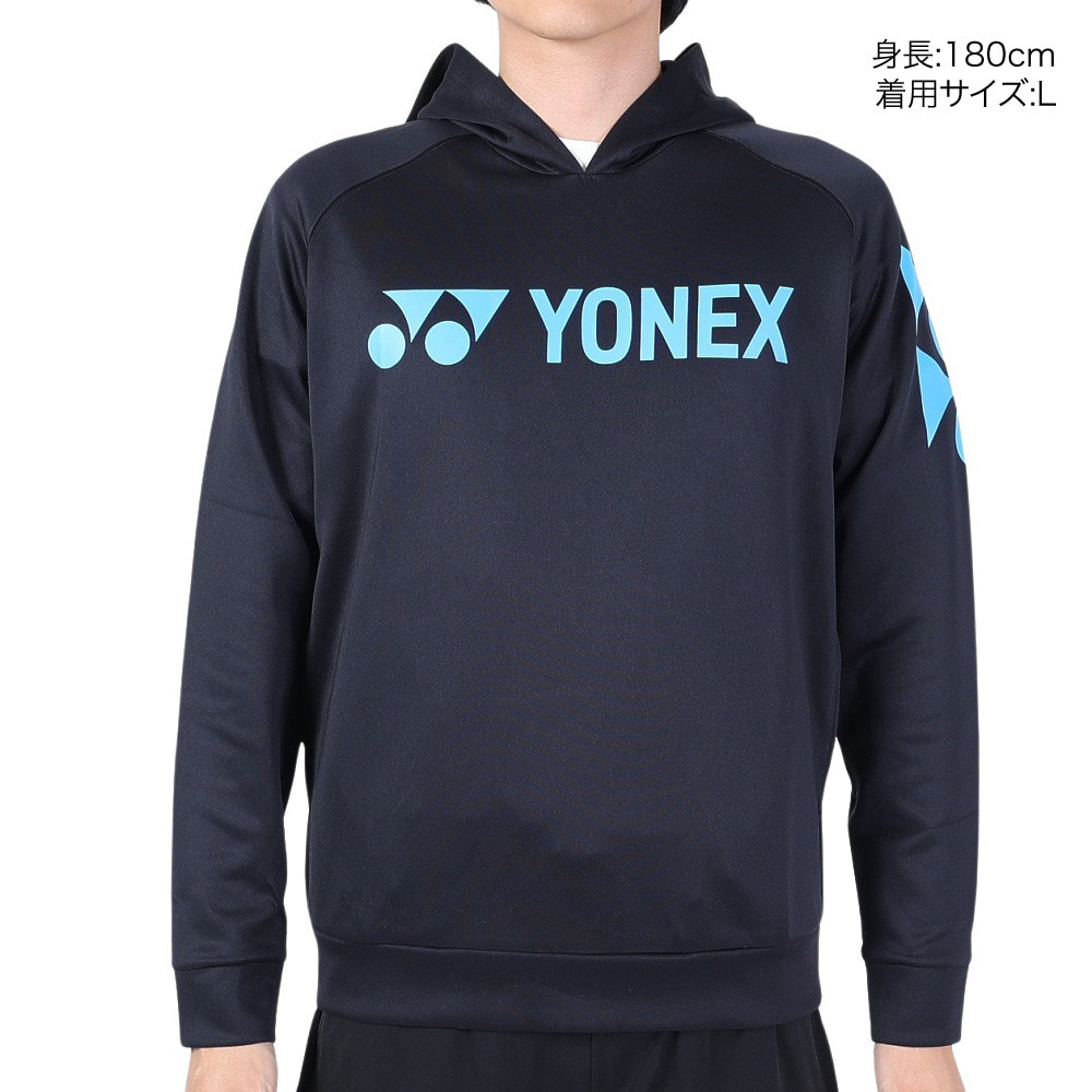 ヨネックス（YONEX）（メンズ、レディース）テニスウェア スウェットパーカー RWX23005-188