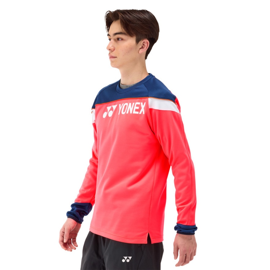 ヨネックス（YONEX）（メンズ、レディース）テニスウェア ユニライトトレーナー 31055-706