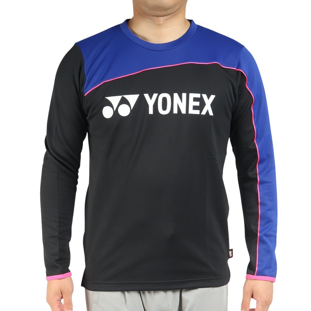 ヨネックス（YONEX）（メンズ、レディース）テニスウェア ユニライトトレーナー 31048-007 速乾