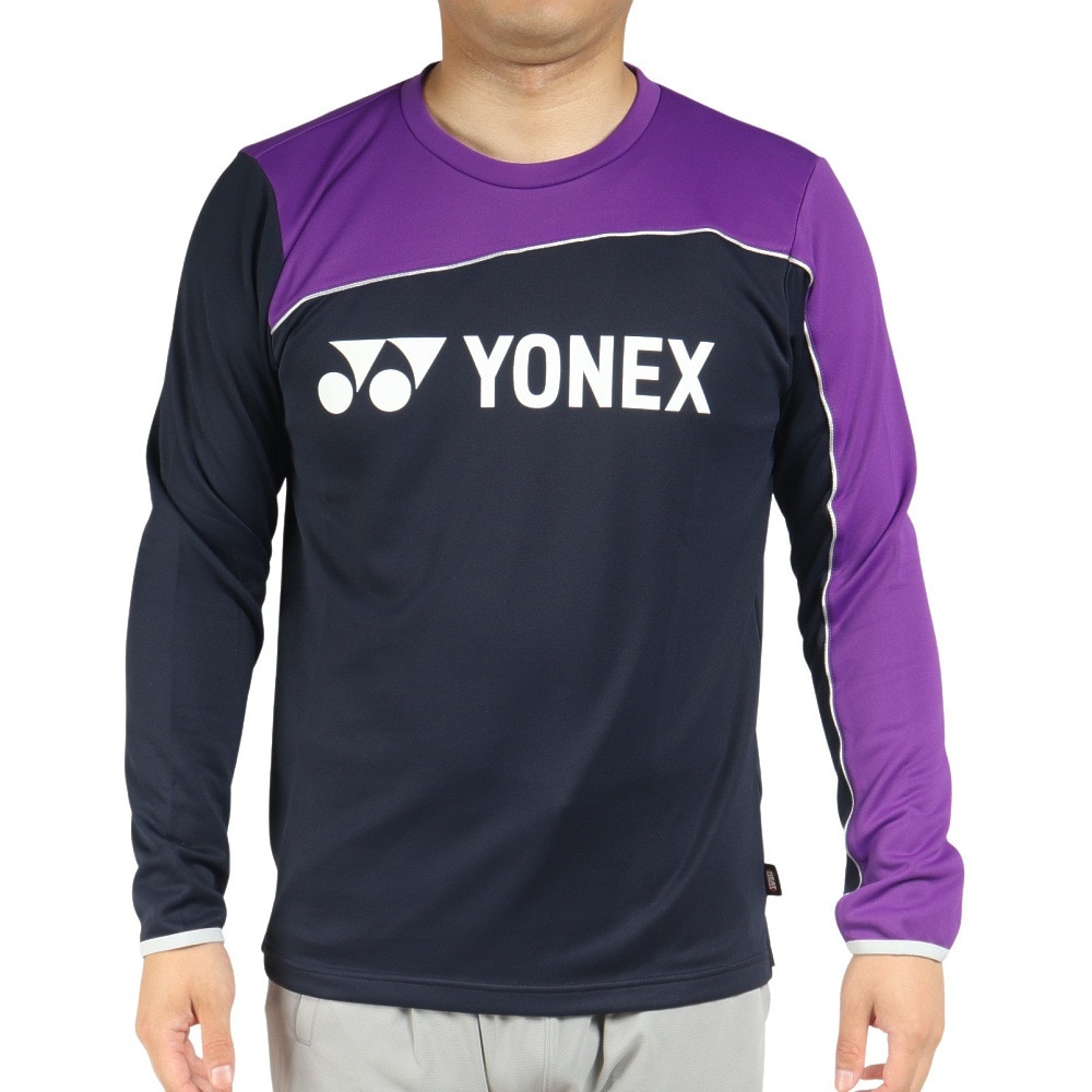 ヨネックス（YONEX）（メンズ、レディース）テニスウェア ユニライトトレーナー 31048-019 速乾