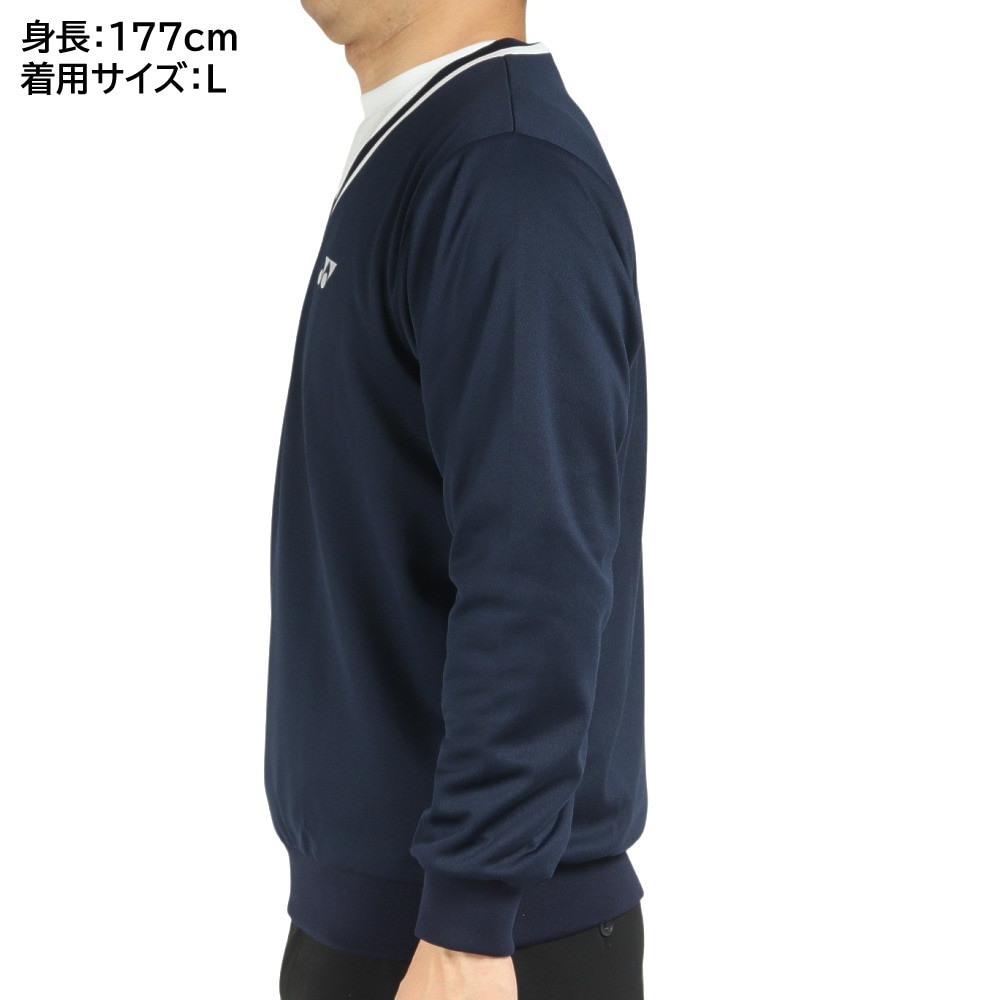 ヨネックス（YONEX）（メンズ、レディース）テニスウェア UVカット ユニトレーナー 32032-019 速乾