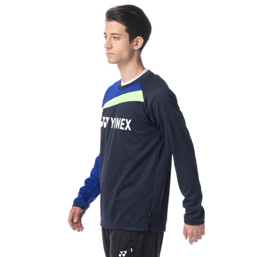 ヨネックス（YONEX）（メンズ、レディース）テニスウェア ライト トレーナー 31051-019 速乾