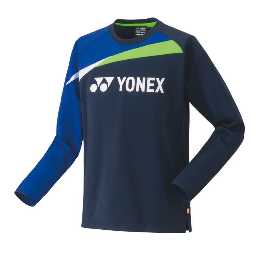 ヨネックス（YONEX）（メンズ、レディース）テニスウェア ライト トレーナー 31051-019 速乾