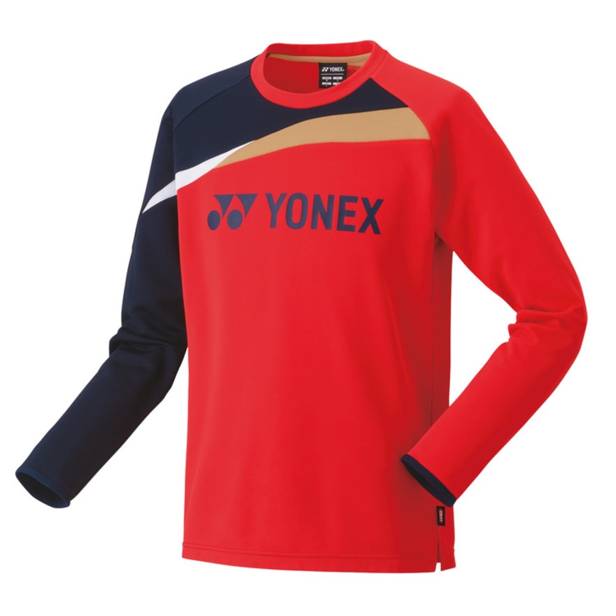ヨネックス（YONEX）（メンズ、レディース）テニスウェア ライト トレーナー 31051-496 速乾
