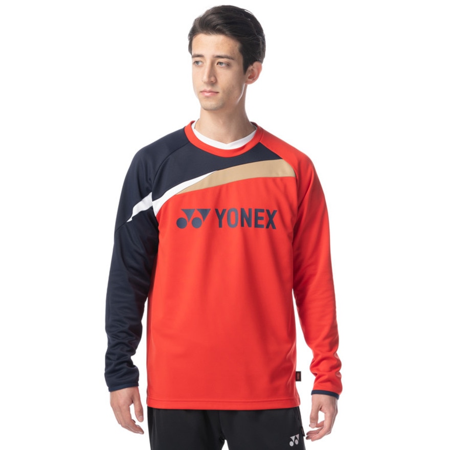 ヨネックス（YONEX）（メンズ、レディース）テニスウェア ライト トレーナー 31051-496 速乾