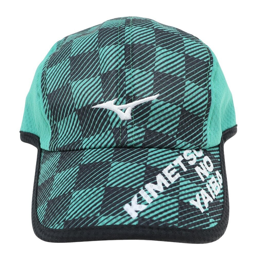 ミズノ（MIZUNO）（メンズ、レディース）鬼滅の刃 コラボ 竈門炭治郎 テニス キャップ 帽子 62JW2Z2030