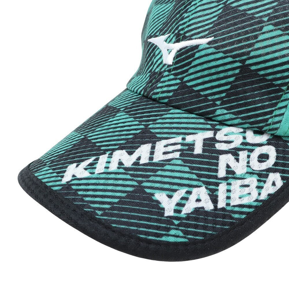 ミズノ（MIZUNO）（メンズ、レディース）鬼滅の刃 コラボ 竈門炭治郎 テニス キャップ 帽子 62JW2Z2030