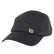 ウイルソン(WILLSON)(メンズ)テニスキャップ 帽子 軽量キャップ 442278-BK