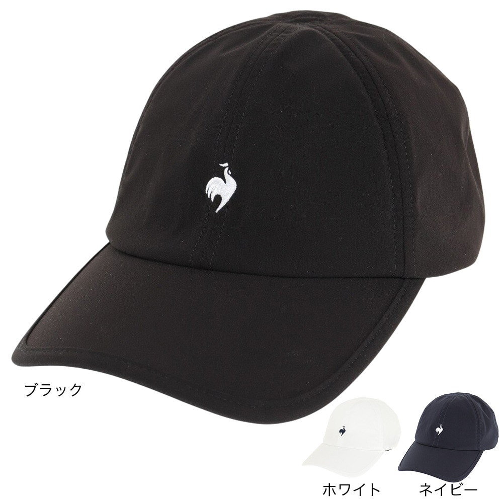 ルコックスポルティフ（lecoqsportif）（メンズ、レディース）テニス 帽子 FAN AIR ワンポイント キャップ QTBVJC11 NV