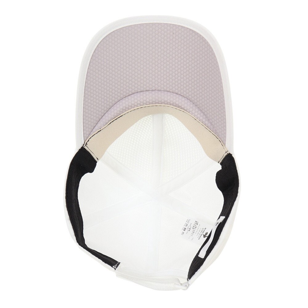 ルコック スポルティフ（Lecoq Sportif）（メンズ、レディース）テニス 帽子 FAN AIR ワンポイント キャップ QTBVJC11 WH