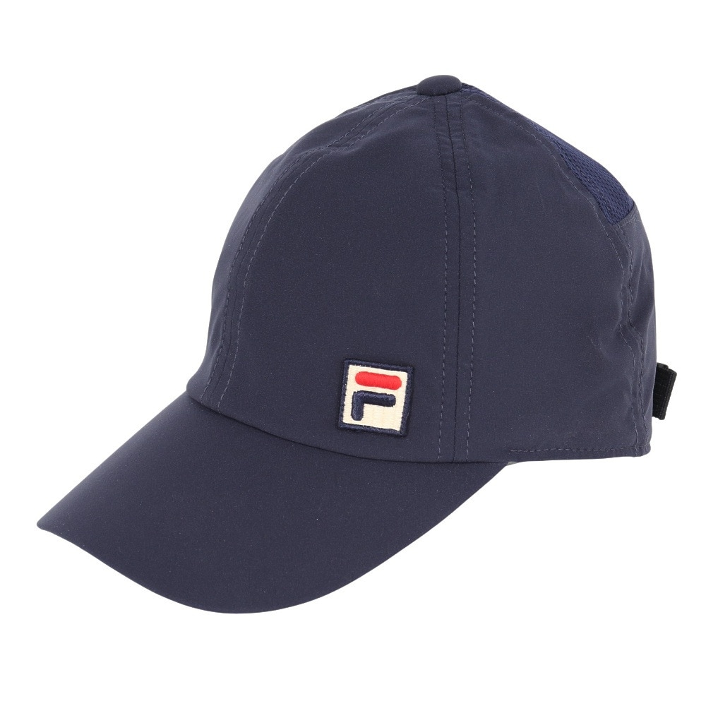 フィラ（FILA）（メンズ、レディース）テニス 帽子 ワッペン タフタキャップ VM9755-20