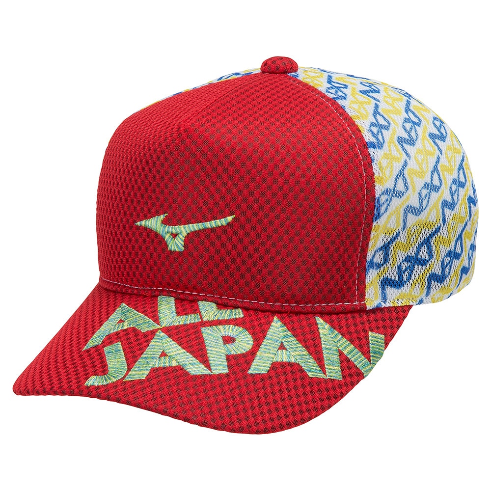ミズノ｜ミズノ（MIZUNO）（メンズ、レディース）テニス キャップ 帽子 ALL JAPANキャップ 62JWAZ1262  スポーツ用品はスーパースポーツゼビオ