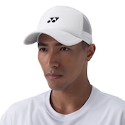ヨネックス（YONEX）（メンズ、レディース）テニス キャップ 帽子 メッシュキャップ 40107-011 速乾 UVカット