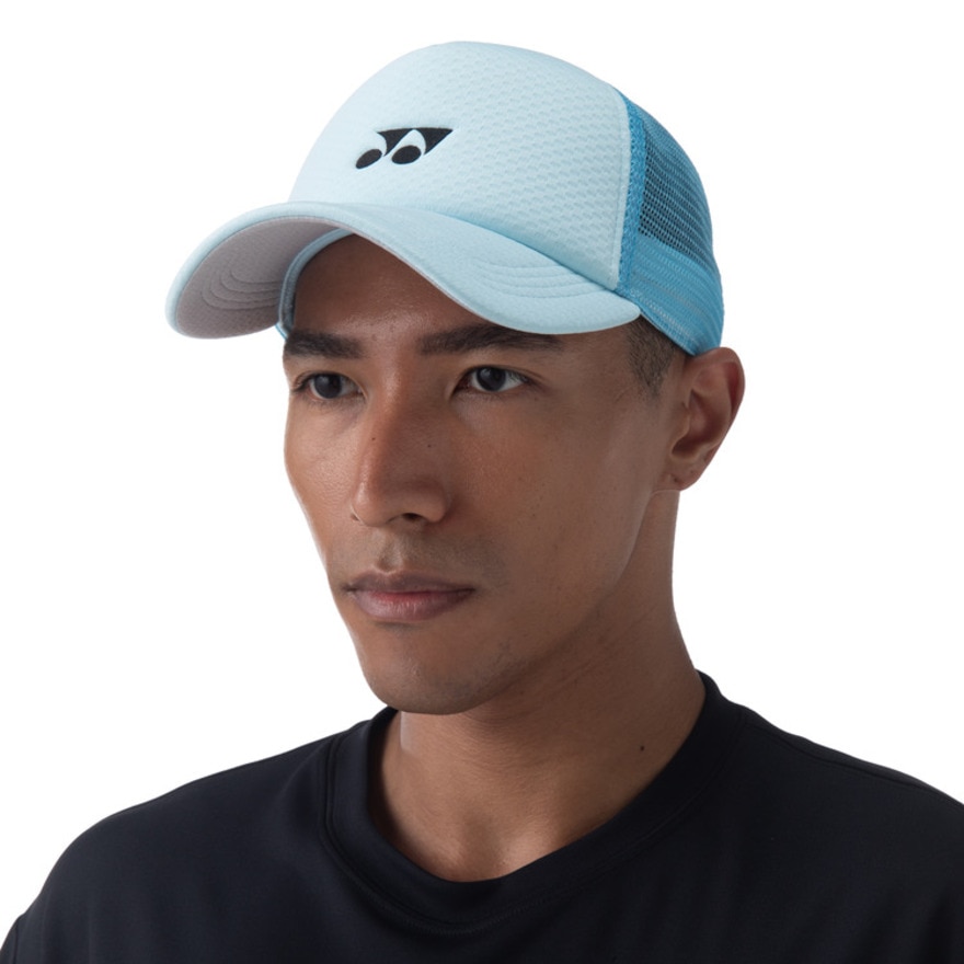 ヨネックス（YONEX）（メンズ、レディース）テニス キャップ 帽子 ユニメッシュキャップ 40107-111 速乾 UVカット