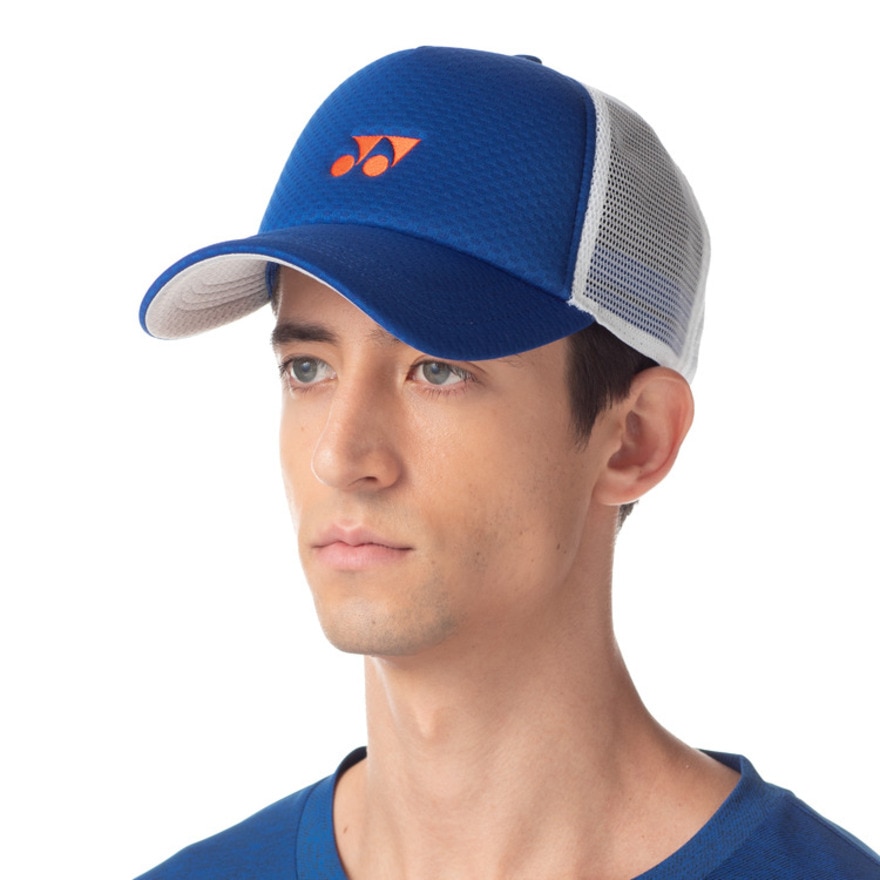 ヨネックス（YONEX）（メンズ、レディース）テニス キャップ 帽子 ユニメッシュキャップ 40107-472 速乾 UVカット