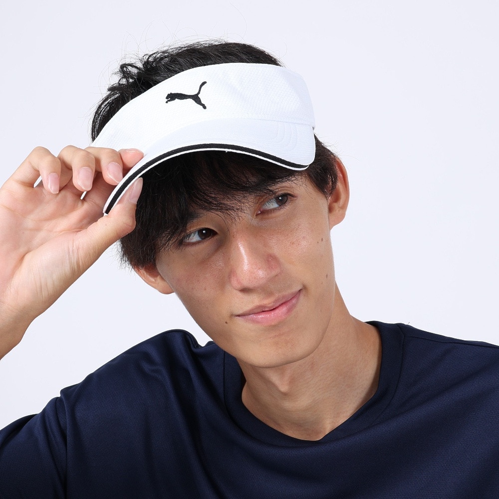 プーマ（PUMA）（メンズ）テニス サンバイザー TRバイザー 02460102