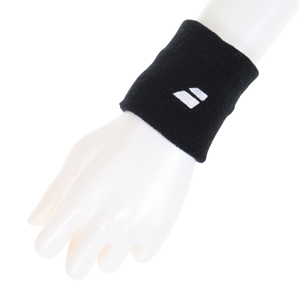 バボラ（BABOLAT）（メンズ、レディース）テニス リストバンド CLUB WRIST BAND BUA2911C BK