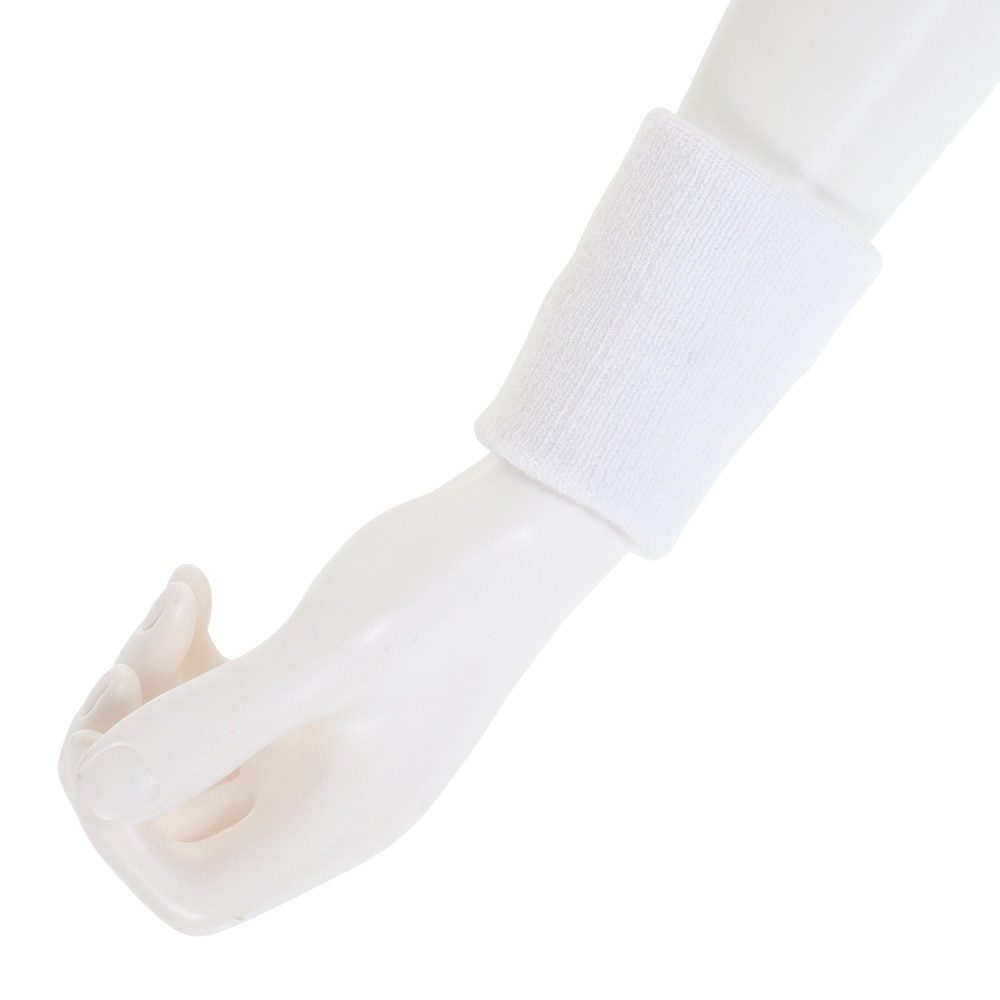 バボラ（BABOLAT）（メンズ、レディース）テニス リストバンド CLUB WRIST BAND BUA2911C WH