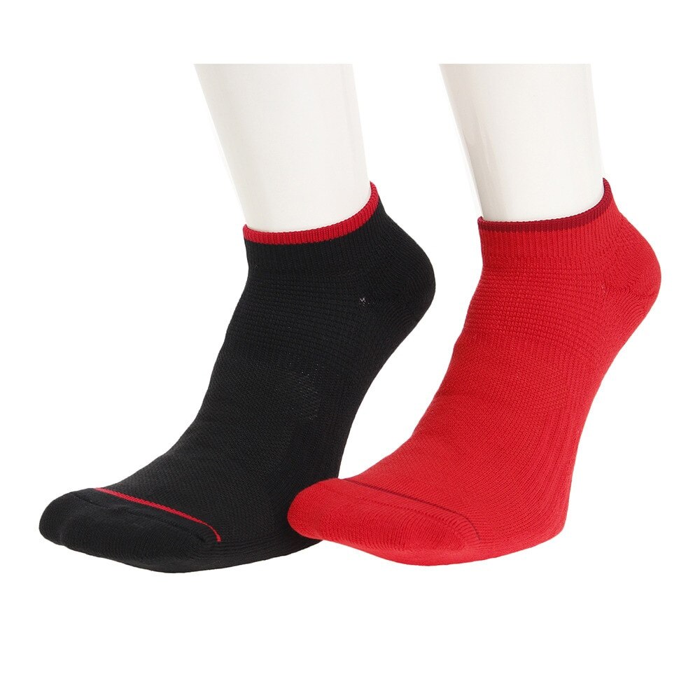  テニス ソックス 2足組 732G7OK001RED