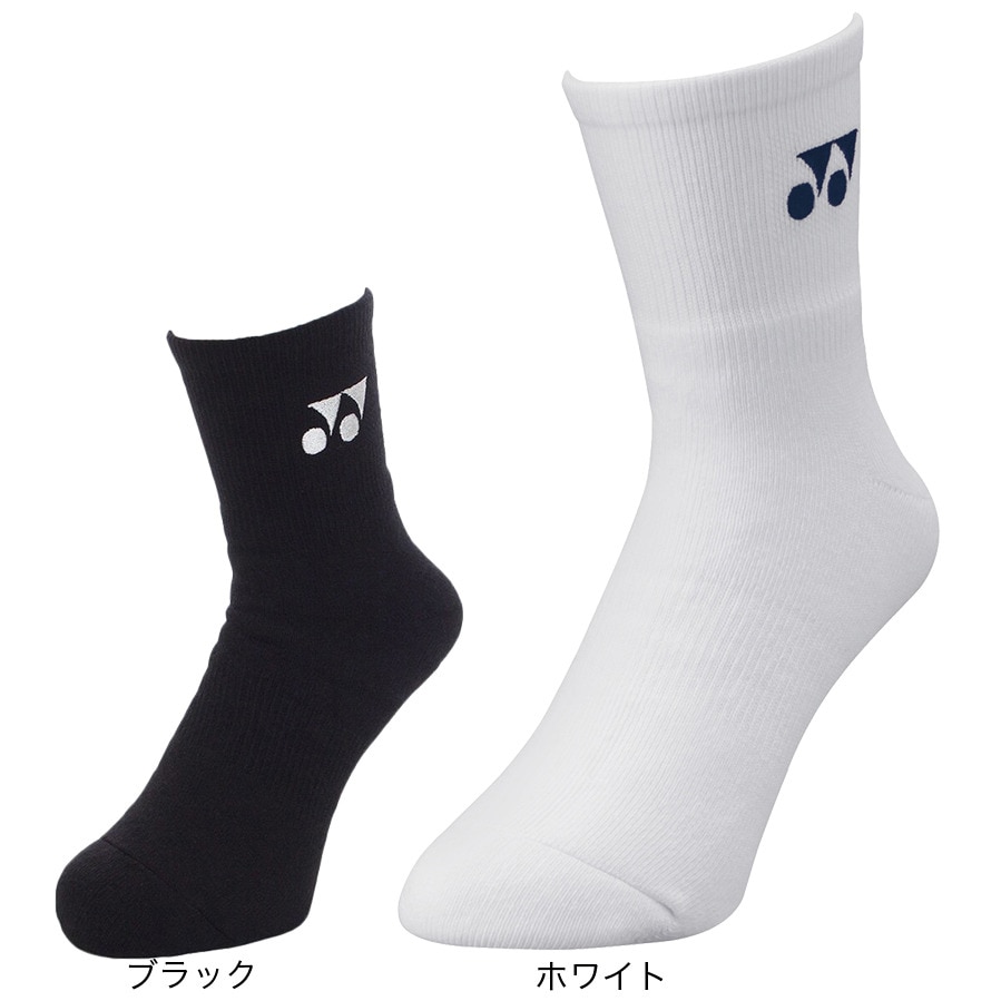 ヨネックス（YONEX）（メンズ）テニス ソックス ハーフ ソックス 靴下 25～28cm 19122-011 抗菌防臭加工 日本製