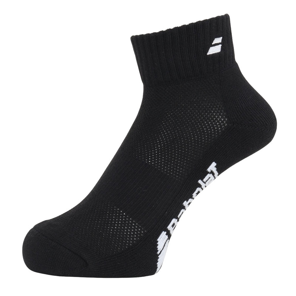 バボラ（BABOLAT）（メンズ）テニス ソックス CLUB SHORT SOCKS 3足組 BUS4815C BK00