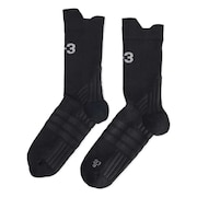 (メンズ)テニス ソックス テニス テニス Y-3 クルーソックス 1足組 BU184-JW8553