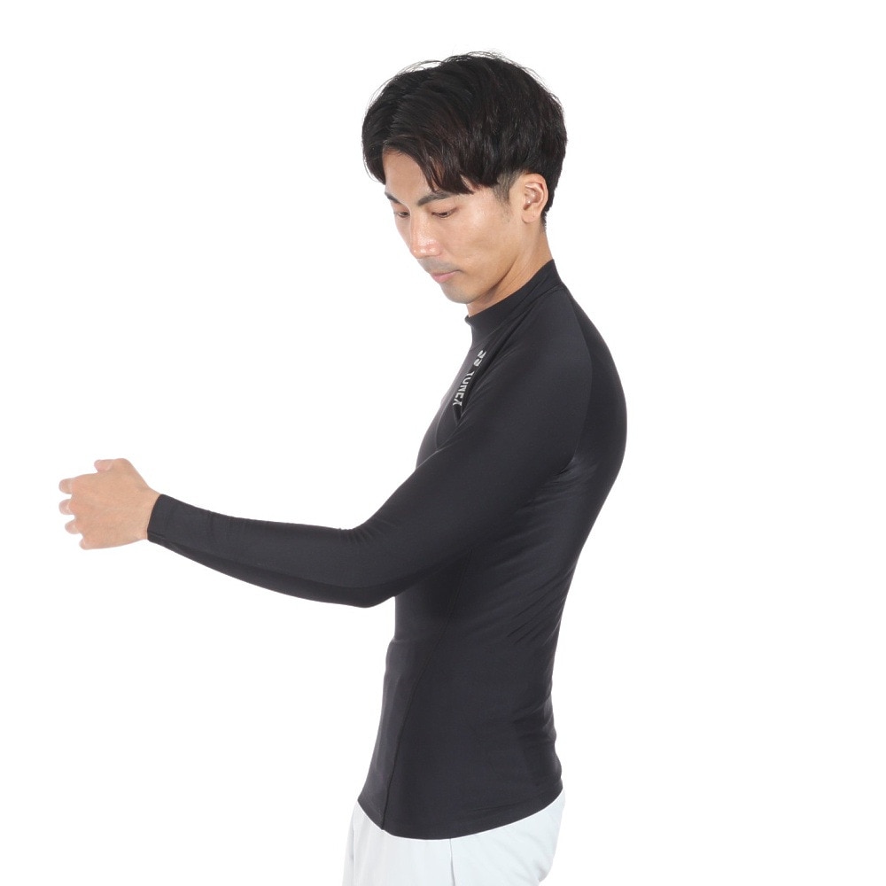 ヨネックス（YONEX）（メンズ）テニスウェア ハイネック長袖シャツ STBF1015-007 バドミントンウェア