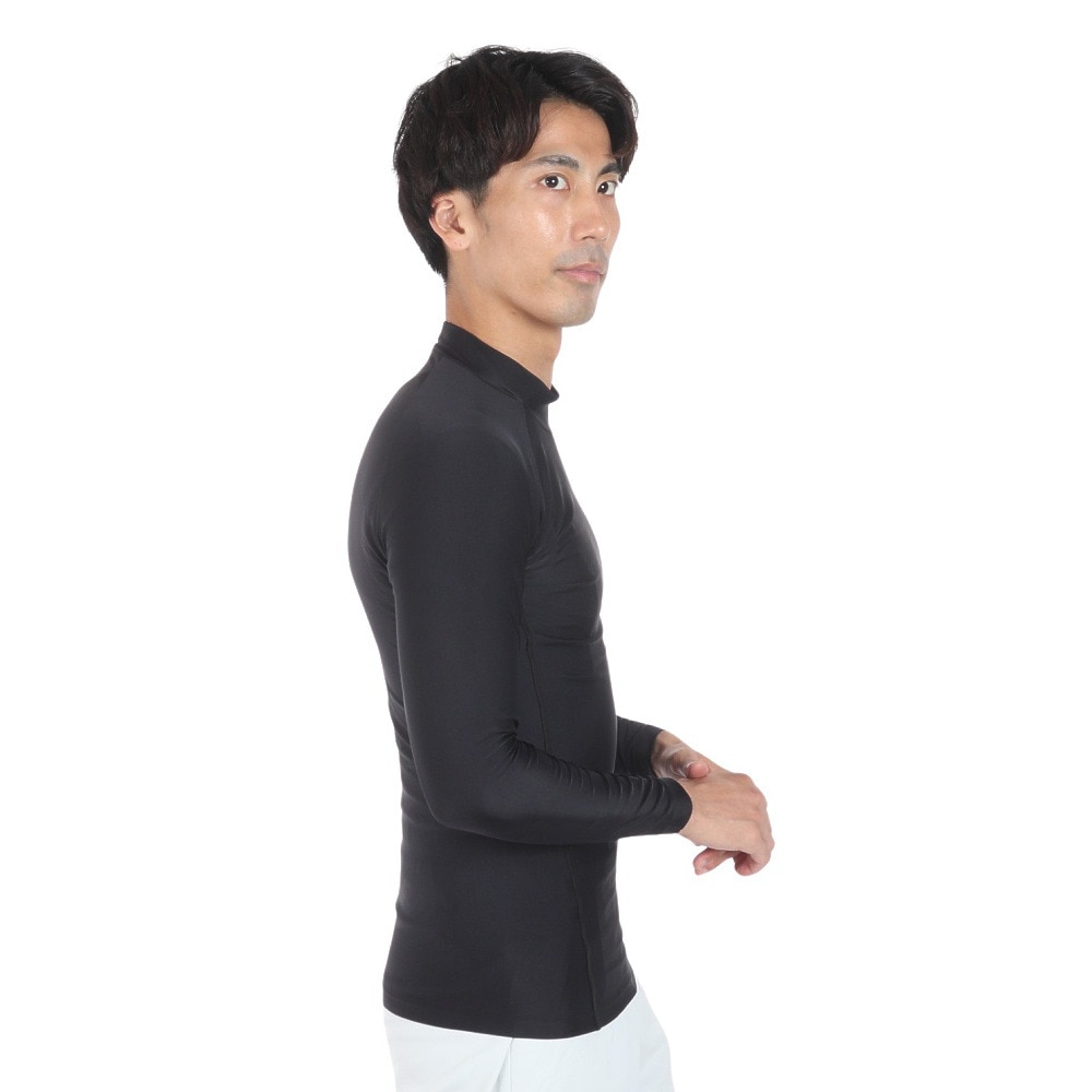 ヨネックス（YONEX）（メンズ）テニスウェア ハイネック長袖シャツ STBF1015-007 バドミントンウェア