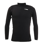 パシフィック（PACIFIC）（メンズ）テニス ドライプラス SH メッシュコンプレッション シャツ PT20SM091BLK
