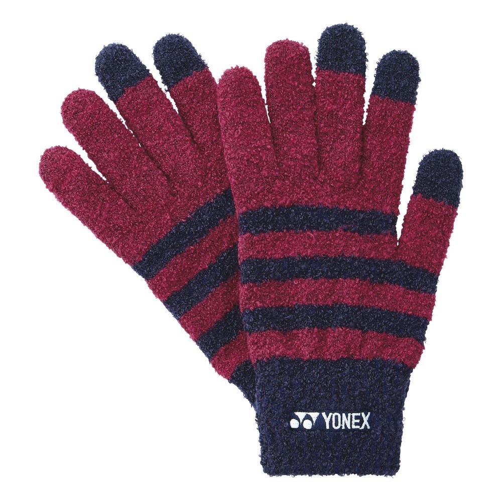 ヨネックス（YONEX）（メンズ、レディース）ユニタッチパネルグローブ 手袋 45049-037+