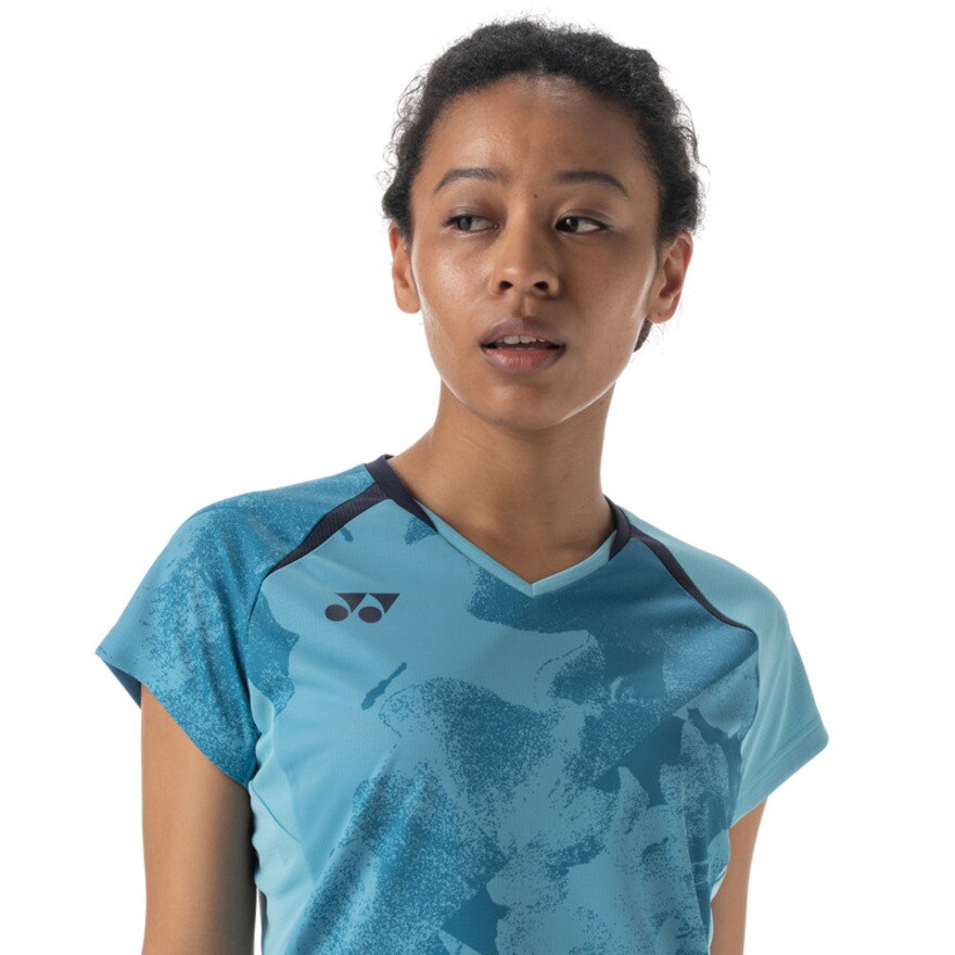 ヨネックス（YONEX）（レディース）テニスウェア 半袖 ゲームシャツ 20707256 速乾 UVカット スポーツ用品はスーパースポーツゼビオ