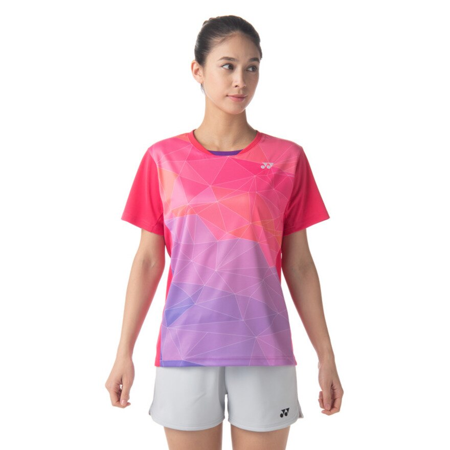 ヨネックス（YONEX）（レディース）テニスウェア ウィメンズゲームシャツ 半袖Tシャツ 20739-122 速乾 UVカット