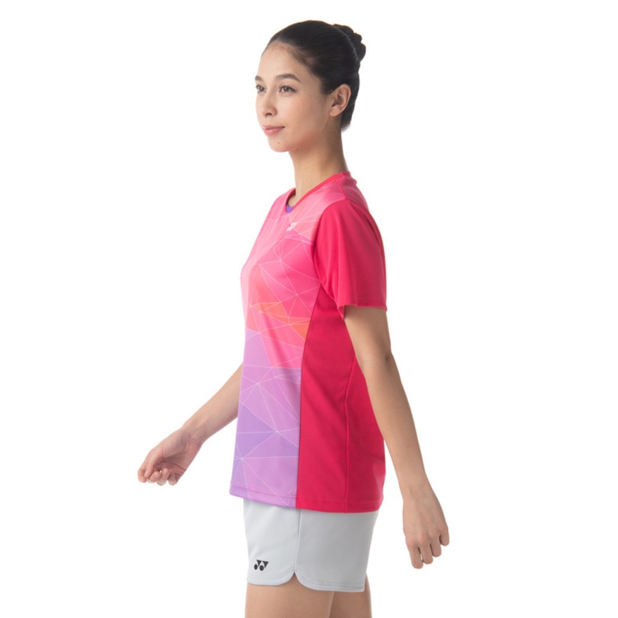 ヨネックス（YONEX）（レディース）テニスウェア ウィメンズゲームシャツ 半袖Tシャツ 20739-122 速乾 UVカット