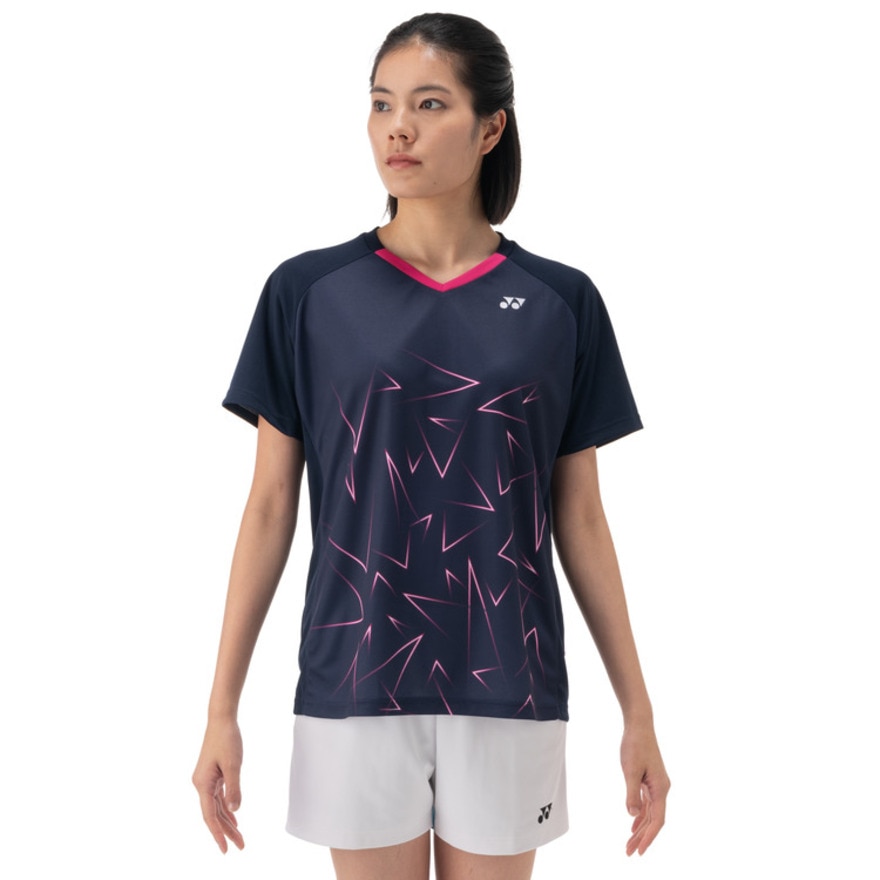 ヨネックス（YONEX）（レディース）テニスウェア バドミントンウェア 半袖 ゲームシャツ 20888-019