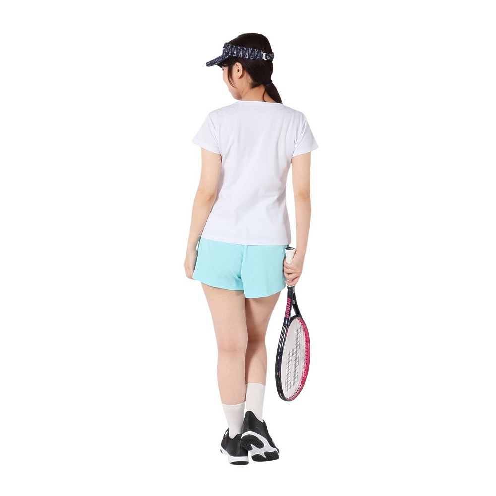 プリンス（PRINCE）（レディース）【新商品】テニスウェア レディース ゲームシャツ 吸水速乾・UPF50+・バド WS5067 146 WHT