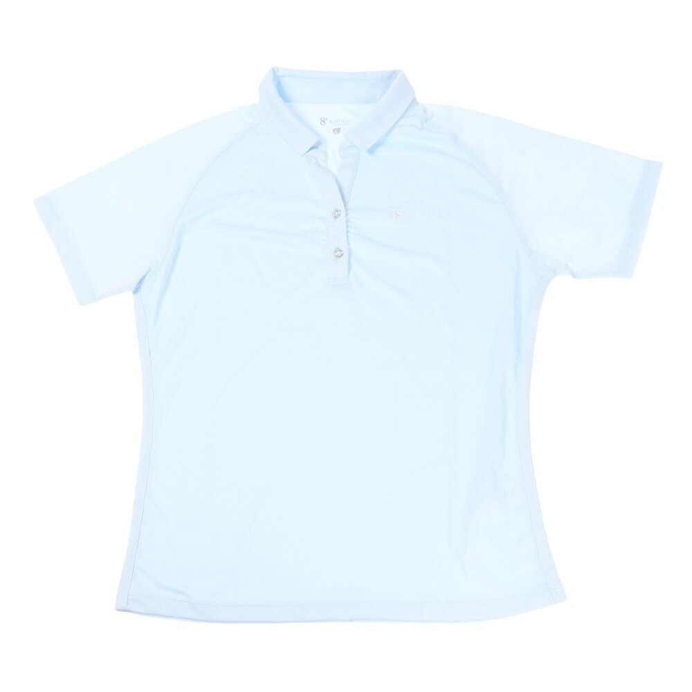 ウィッテム（HUITIEME）（レディース）テニスウェア レディース ドライプラス JQ ポロシャツ HU20S03LS733011LBLU 速乾★★★