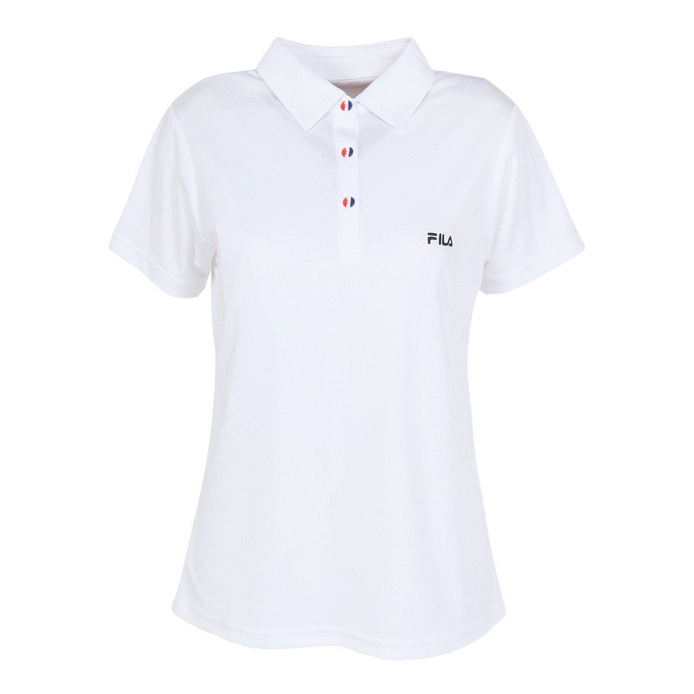 フィラ（FILA）（レディース）テニスウェア 半袖ポロシャツ CE6SAW041