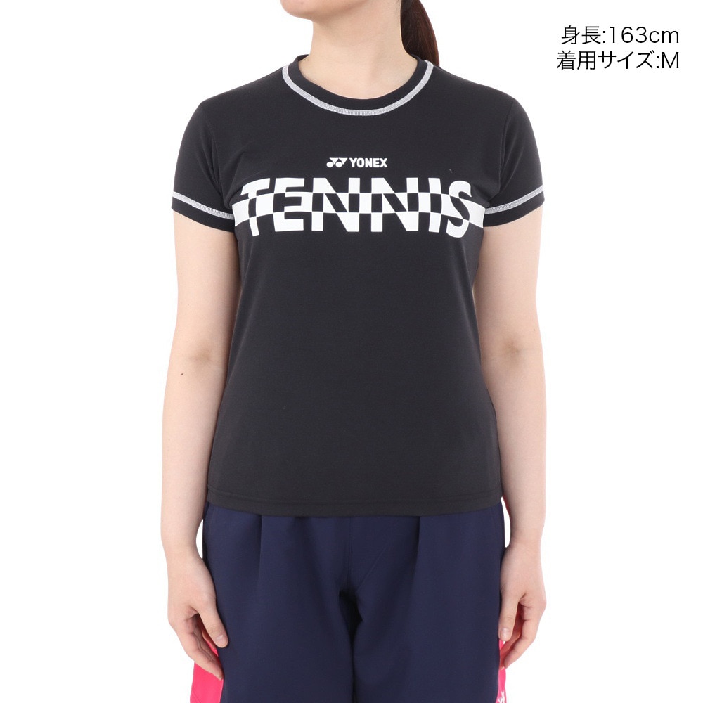 ヨネックス（YONEX）（レディース）テニスウェア UVカット レディース Tシャツ 16581-007 速乾