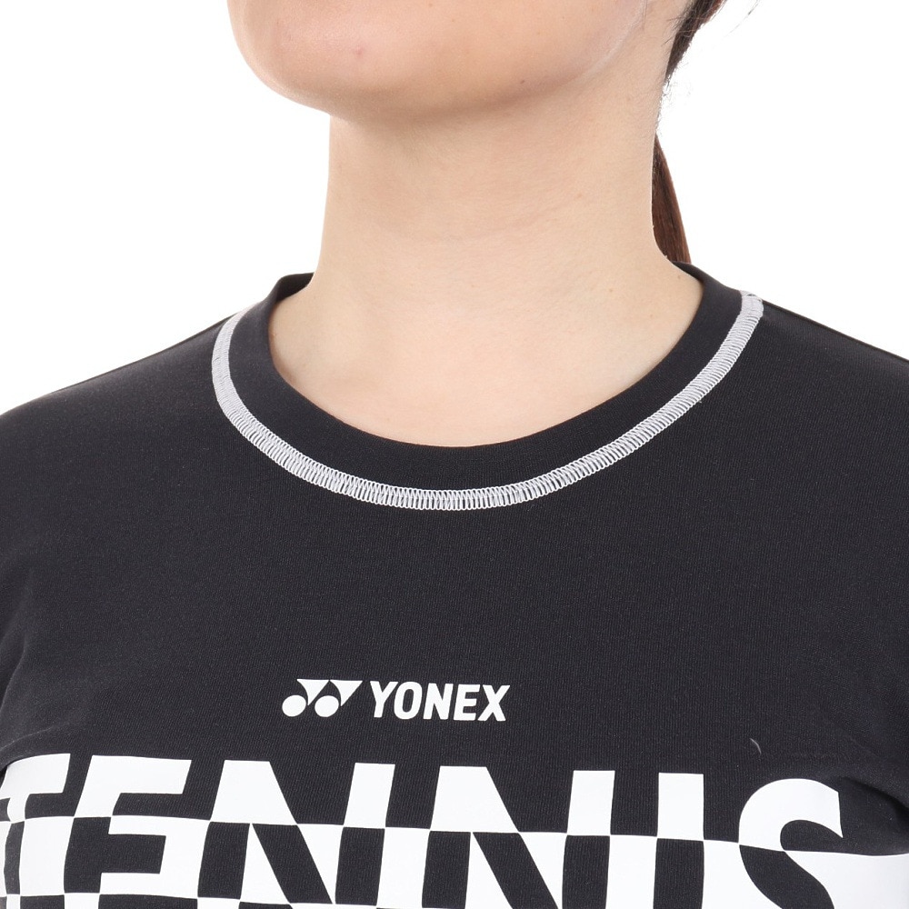 ヨネックス（YONEX）（レディース）テニスウェア UVカット レディース Tシャツ 16581-007 速乾