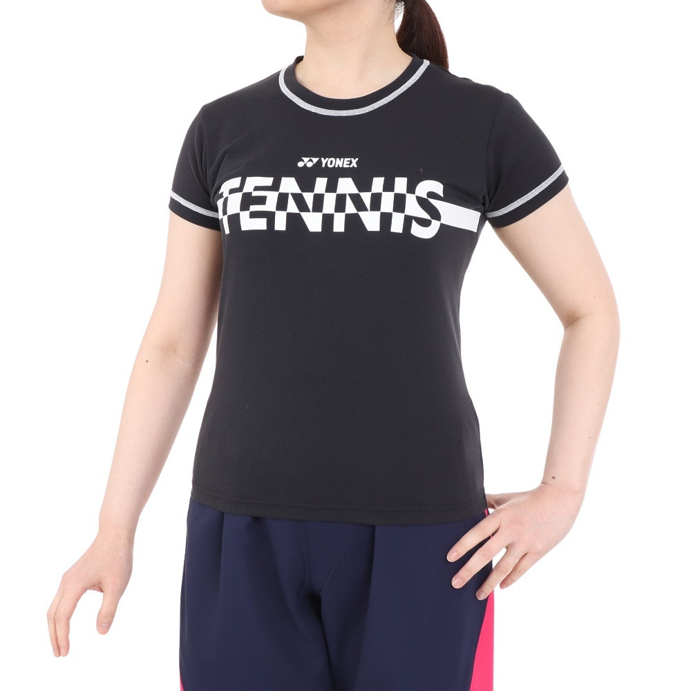 ヨネックス（YONEX）（レディース）テニスウェア UVカット レディース Tシャツ 16581-007