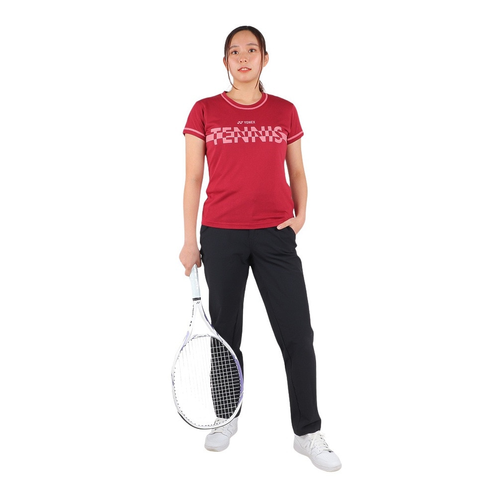 ヨネックス（YONEX）（レディース）テニスウェア バドミントン 半袖 Tシャツ 16581-037