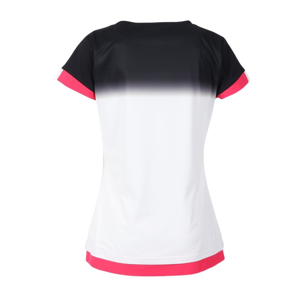 バボラ（BABOLAT）（レディース）テニスウェア CLUB 半袖シャツ BWG2332C WH