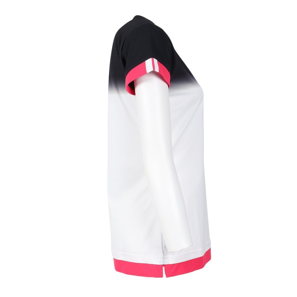 バボラ（BABOLAT）（レディース）テニスウェア CLUB 半袖シャツ BWG2332C WH
