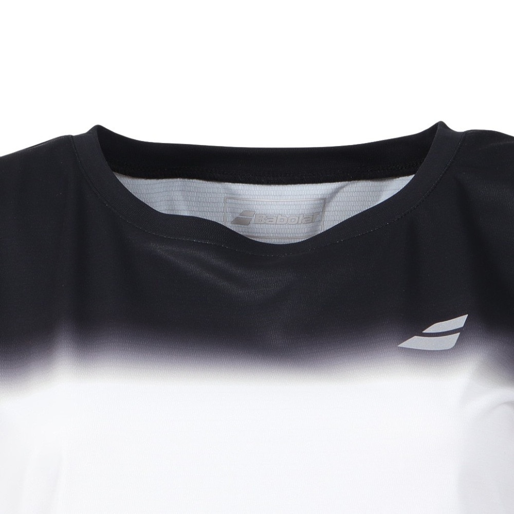 バボラ（BABOLAT）（レディース）テニスウェア CLUB 半袖シャツ BWG2332C WH