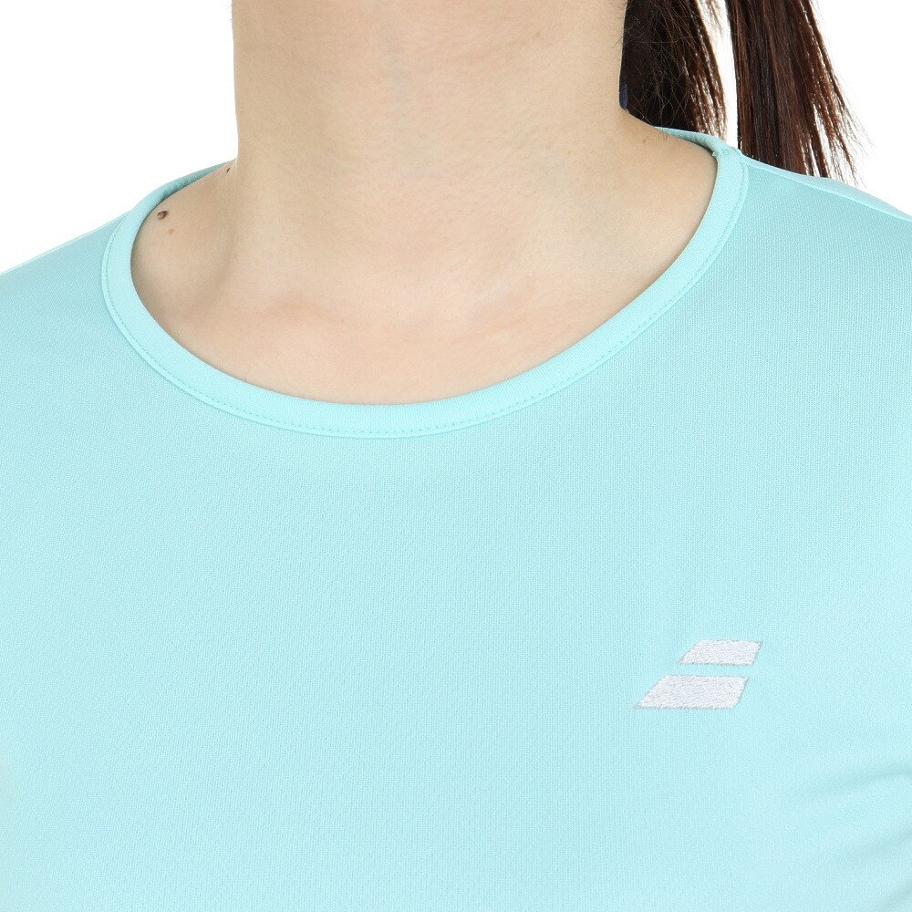 バボラ（BABOLAT）（レディース）テニスウェア レディース PURE 半袖Tシャツ BWP3528 GR