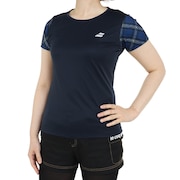 バボラ（BABOLAT）（レディース）テニスウェア レディース PURE 半袖Tシャツ BWP3528 NV