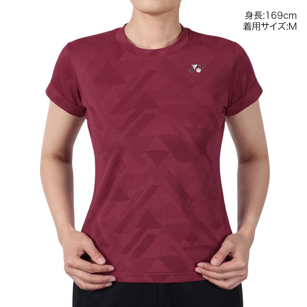 ヨネックス（YONEX）（レディース）テニスウェア レディース ドライ半袖Tシャツ 16717-037