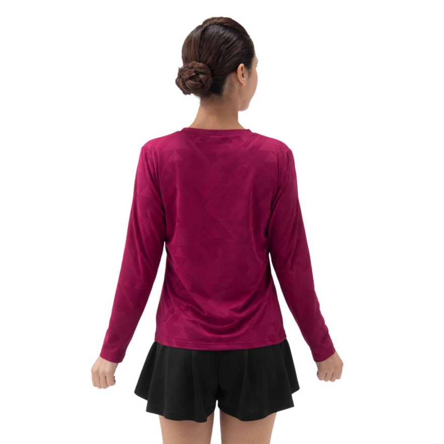 ヨネックス（YONEX）（レディース）テニスウェア 長袖 Tシャツ 16718-037