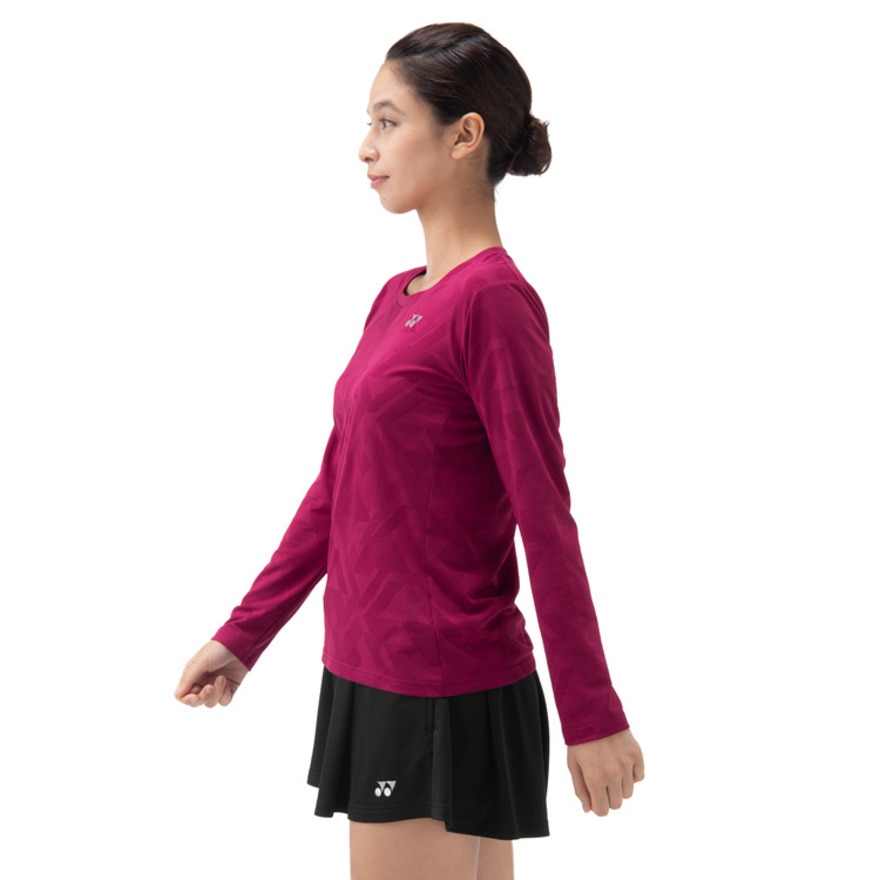 ヨネックス（YONEX）（レディース）テニスウェア 長袖 Tシャツ 16718-037