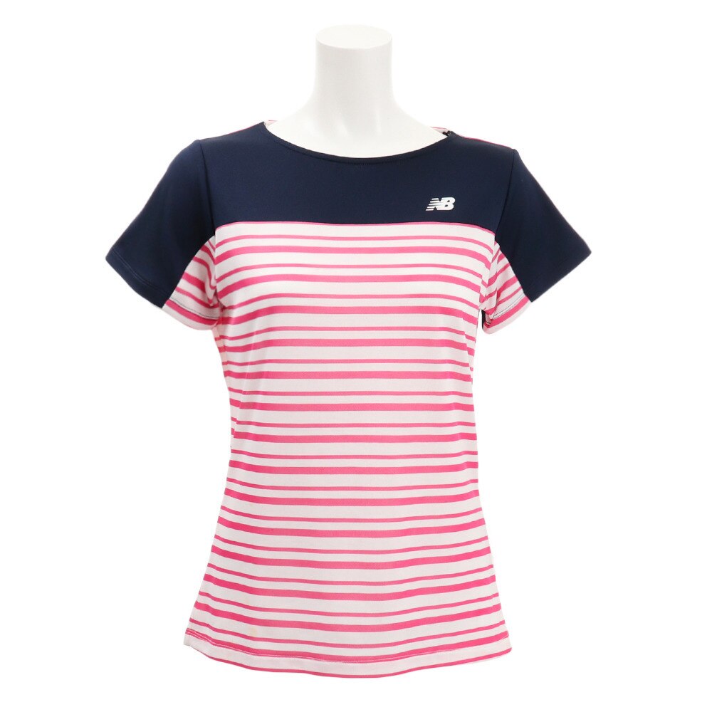  Tシャツ 半袖 ボーダーグラフィック JWTT9142PGM